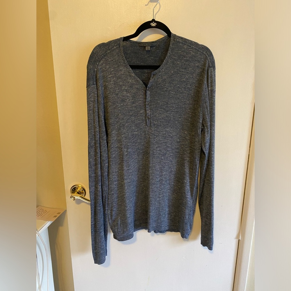 John Varvatos Henley Thermal